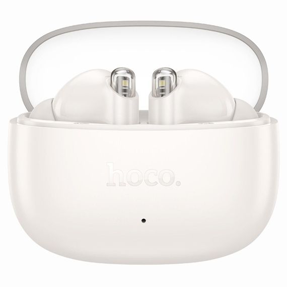 Бездротові TWS bluetooth навушники Hoco EQ12 Rima (Milky White) | Зображення 1