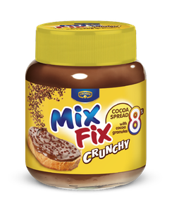 Шоколадна паста Mix Fix Crunchy, 350 г (Німеччина)