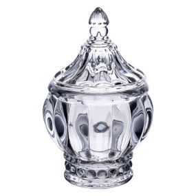 Сахарница с крышкой Ø8.5 см ваза сахарница круглая стеклянная HP-4-107
