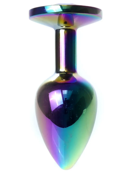 Анальная пробка Boss Series - Jewellery Multicolour PLUG Clear S sexstyle | Зображення 5
