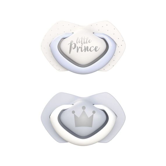 Пустушка силіконова ROYAL BABY 2 шт. Canpol babies 22/650_blu Блакитний shop (5903407993492) | Зображення 1