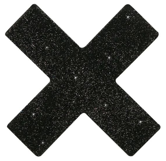 Украшение для сосков КРЕСТ черн. sexstyle | Зображення 3