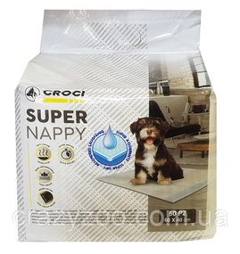 Пелюшки для собак Croci Super Nappy 60х40 см 10 шт C6028477
