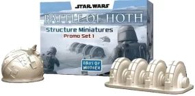 Миниатюры сооружений для игры Звездные Войны. Битва за Хот (Battle of Hoth. Structures Promo)