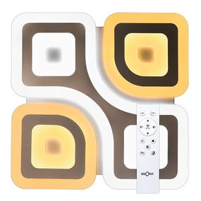 Светильник светодиодный Biom SMART 140Вт 3000-6000K+RGB с д/у 2,4G + Bluetooth APP