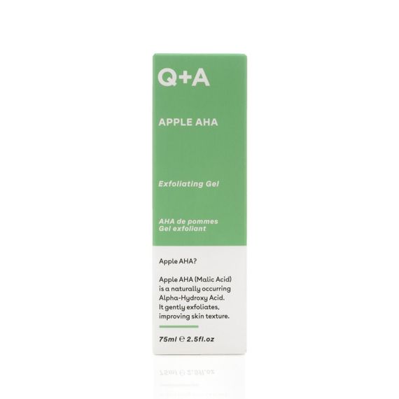 Отшелушивающий гель с AHA-кислотами Q+A Apple AHA Exfoliating Gel 75 ml | Зображення 1