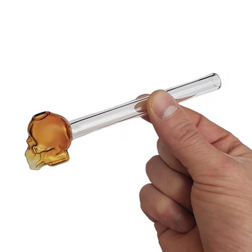 Скляна Трубка Oil Pipe Glass Skull | Зображення 2