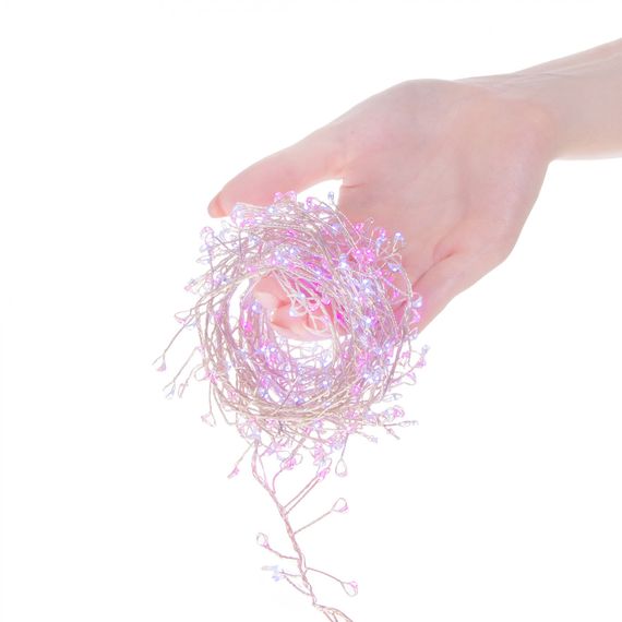 Гірлянда Springos 3 м 300 LED CL0091 Cold White/Pink | Зображення 8