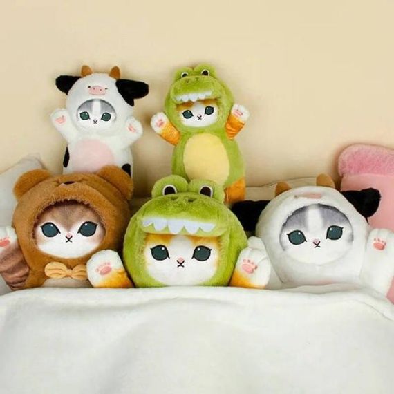 Іграшка м'яка 35см Котик у костюмчику Ведмедики