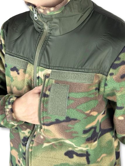 Тактична чоловіча флісова кофта, Колір: Мультикам Розмір: 52 | Зображення 5