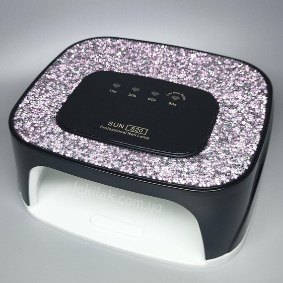 Лампа для ногтей SUN S20 268W черная (с функцией понижения мощности) | Зображення 1