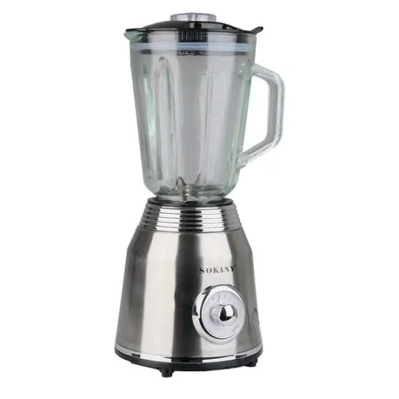 Блендер измельчитель стационарный Sokany SK-186 портативный блендер с чашей 1,5л