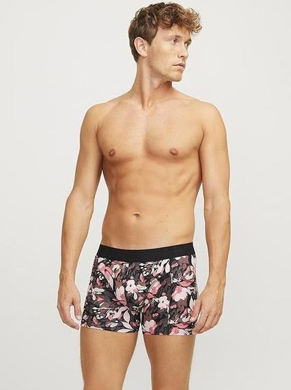 Набір чоловічих трусів боксерів Jack & Jones ADDITIONAL 3 шт в наборі | Зображення 1