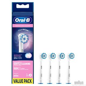 Насадки для електричної зубної щітки BRAUN Oral-B Sensitive Clean EB60X (4)