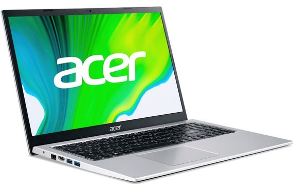 Ноутбук Acer Aspire 3 A315-35 15.6' FHD, Intel P N6000, 4GB, F128GB, UMA, Win11, сріблястий (NX.A6LEU.02A) | Зображення 1