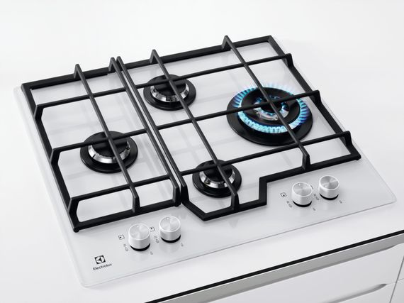 Варочная поверхность Electrolux газ на стекле GME363NV | Зображення 2