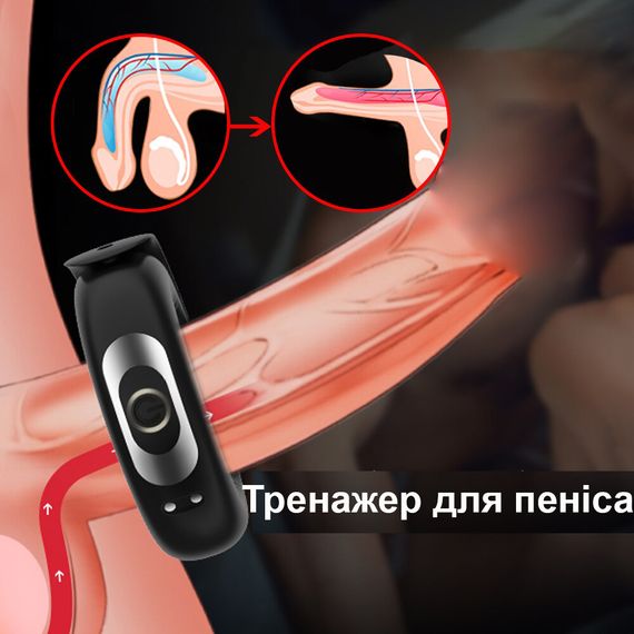 Ерекційне кільце з вібрацією (10 режимів, USB) | Зображення 5