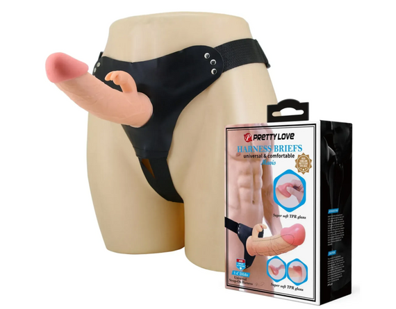 Страпон унісекс Pretty Love - Mavis Harness Briefs, BW-022099N sexstyle | Зображення 1