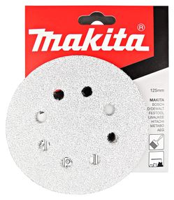 Набір шліфувального паперу Ø125 мм К320 (50 шт) Makita P-37459