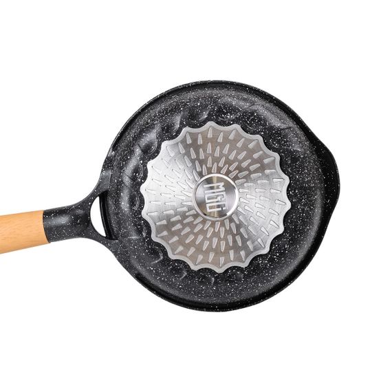 Алюмінієва сковорода Marble з антипригарним покриттям 1 літр Ø 20 см Black MGC HP-4-421B | Зображення 2