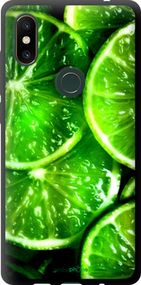 Чохол на Xiaomi Mi Mix 2s Зелені часточки лимона "852b-1438-2448"