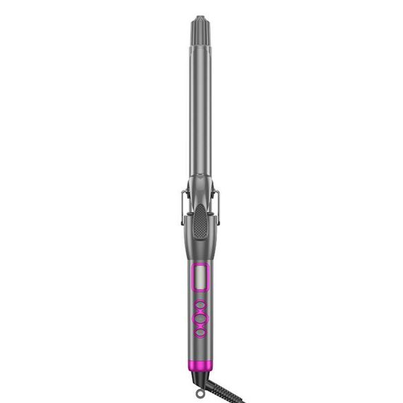 Плойка для волосся Hoco HP43 Electric manual curling iron with digital display Gray | Зображення 3