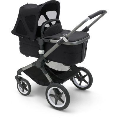 Капюшон для коляски Bugaboo Fox 5/Cameleon 3/Lynx Breezy MIDNIGHT BLACK, летний (100221003) | Зображення 2