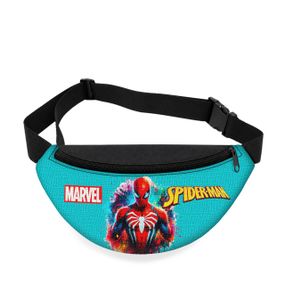 Дитяча сумка-бананка Spider-Man 32х15 см на пояс або через плече (5987)