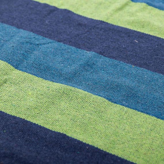 Гамак туристичний підвісний тканинний 174х80 см з планкою Синій SJ-0010-2BL | Зображення 5