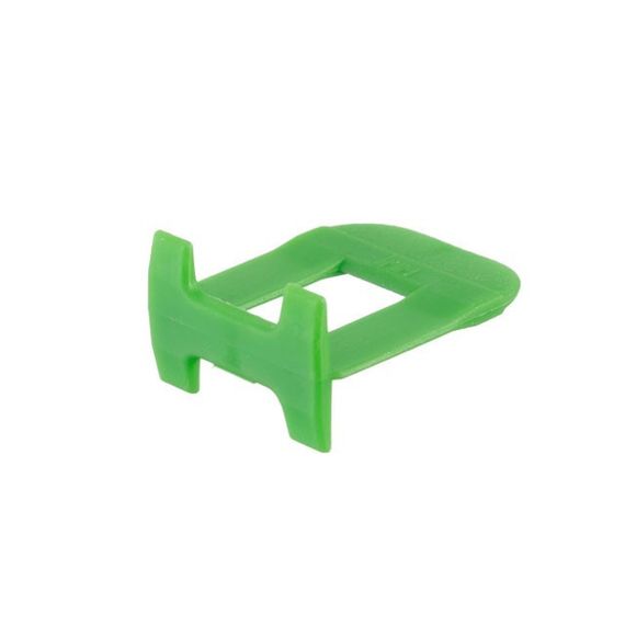 Система вирівнювання плитки, основа 1 мм/100 шт INTERTOOL KT-49511 | Зображення 2