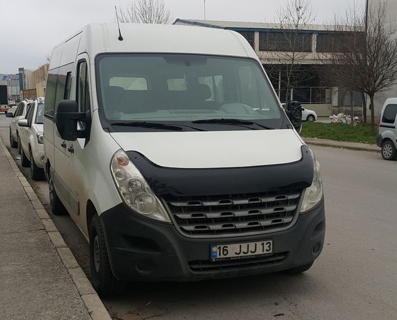 Дефлектор капота 2010-2014 (EuroCap) для Renault Master | Зображення 5