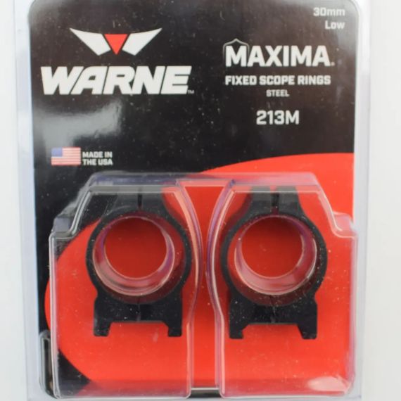 Кольца быстросъемные Warne Maxima Fixed Rings d - 30 мм Быстросъемные кольца для прицела Кольца для оптики