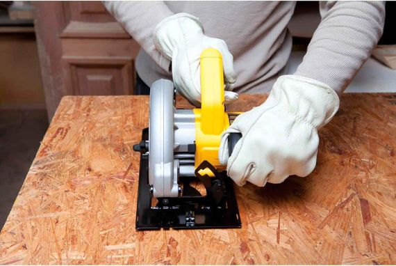 Пила дискова мережева 1350Вт 184*16мм DeWALT DWE560 | Зображення 8