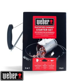 Набор для розжига гриля Weber (Стартер,  Брикети 2 кг, кубики для розжига 3 шт)