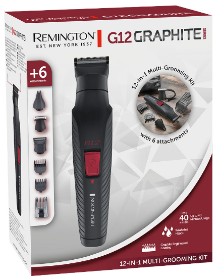 Тример універсальний Remington PG2120 G10 Graphite 12-in-1 Multigrooming Kit | Зображення 4