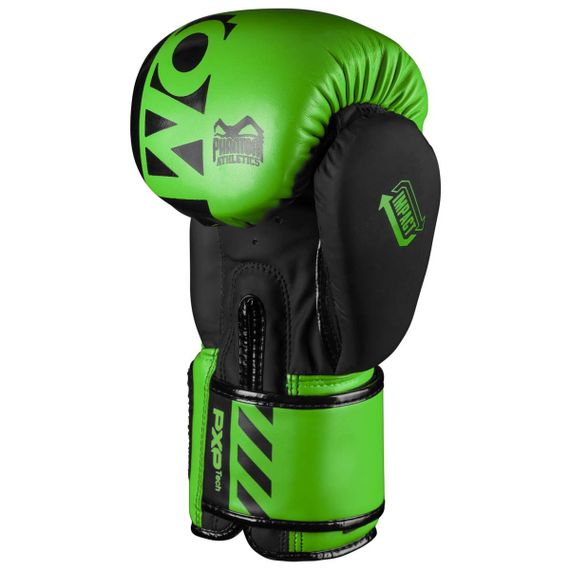 Боксерські рукавиці Phantom APEX Neon Green 10 унцій (капа в подарунок) | Зображення 3