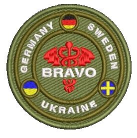 Шеврон Bravo Germany Sweden Ukraine