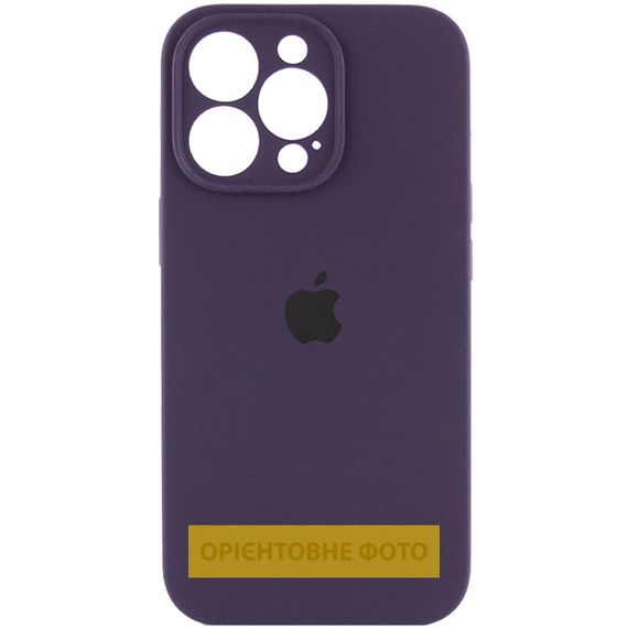 Чохол Silicone Case Full Camera Protective (AA) для Apple iPhone 17 Pro (6.3") Фіолетовий / Elderberry