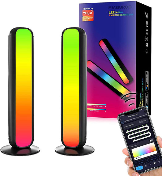 Світлодіодні трубки RGB з керуванням Bluetooth + пульт + WIFi, настільні 28 см (sv3104) | Зображення 1