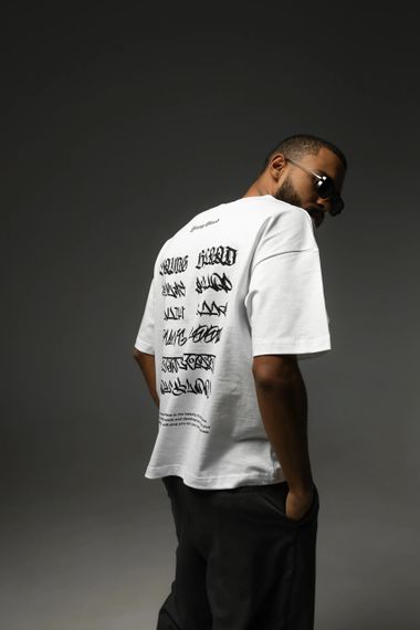 Футболка "INK OF UNIVERSE" WHITE S | Зображення 2