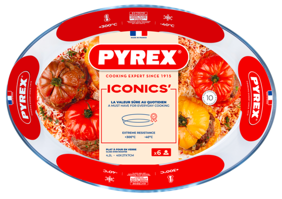 Форма для запікання Pyrex, 40х27х7 см | Зображення 1