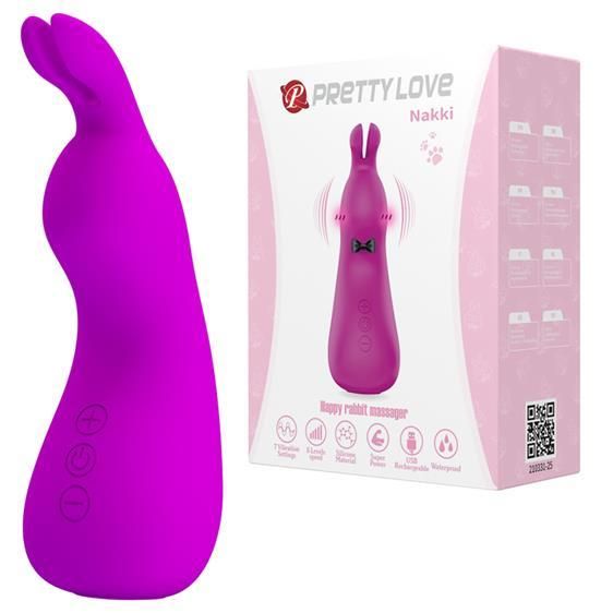 Вібратор - Pretty Love Nakki Massager Purple Sex Aura