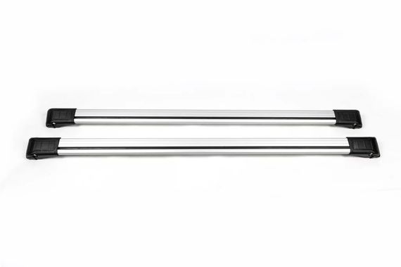 Перемычки на рейлинги под ключ WingBar (2 шт) до 110 см, Серый для Kia Sportage 2004-2010 гг | Зображення 5