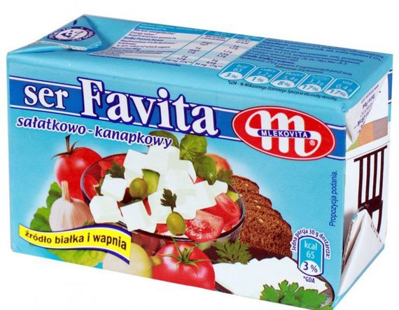Сир Фета Favita Mlekovita 18% 270 г