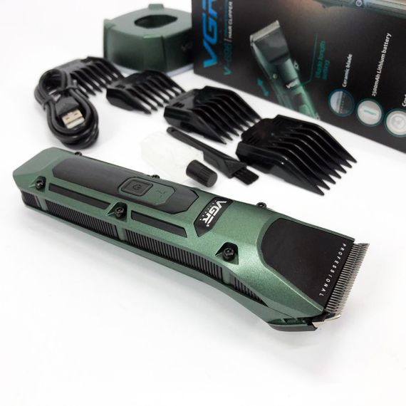 Машинка для стрижки волос с профессиональными ножами VGR, Моющаяся машинка для стрижки VB-98 | Зображення 6