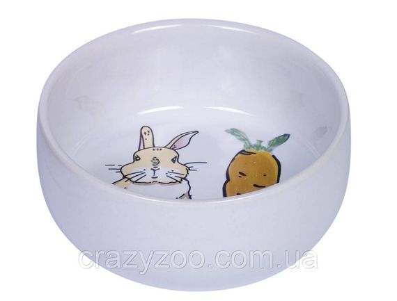 Миска для гризунів Nobby Rabbit Ø 11х4.5 см 300 мл 73753