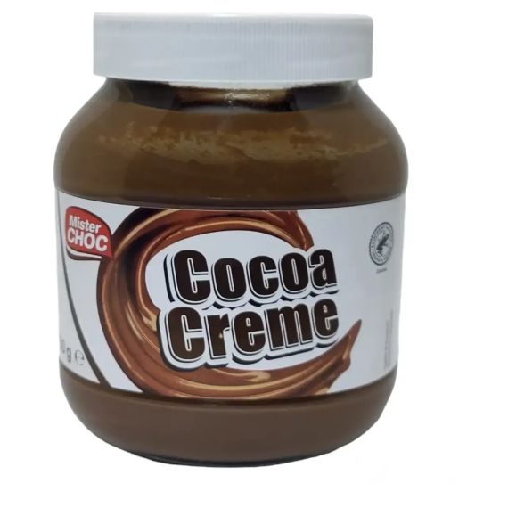 Паста шоколадна Cocoa Creme Mister Choc, 750 г (скло)