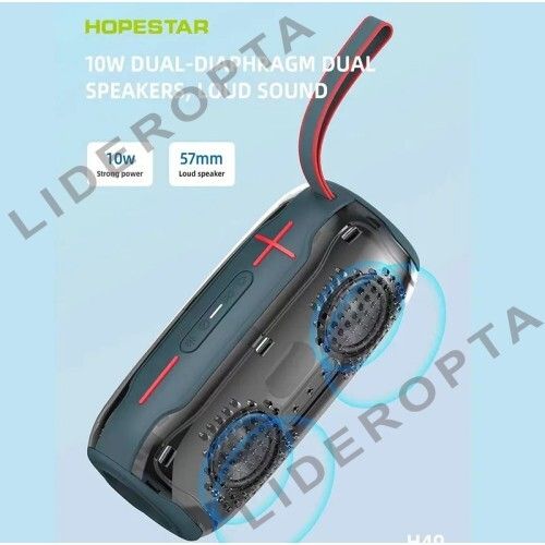 Портативна Bluetooth колонка з потужним звуком 40 Вт та водонепроникним корпусом XPRO Hopestar H49 (42871-H49_967) | Зображення 7