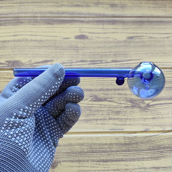 Стеклянная трубка Turn Color Oil Blue | Зображення 1