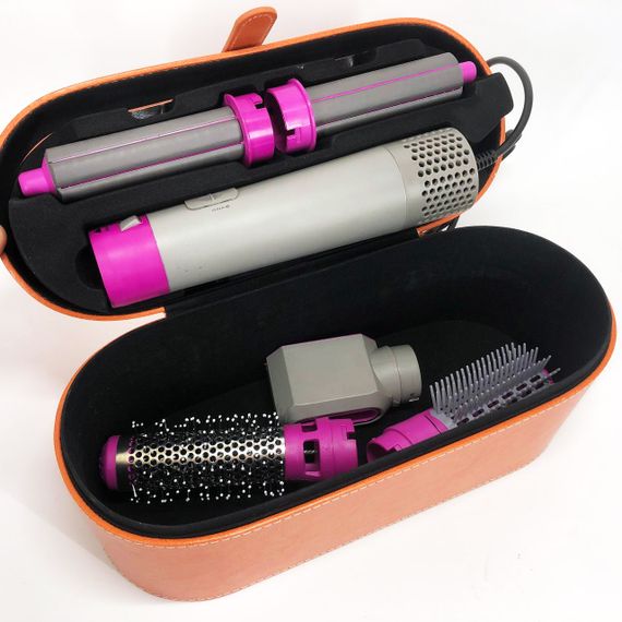 Фен-щетка с насадкой для укладки, Функциональный профессиональный фен, Хороший фен для дома складной RN-91 | Зображення 1